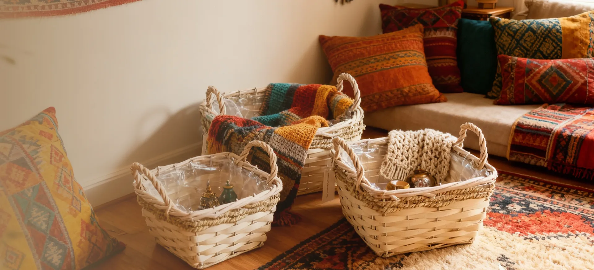 WEAVING STORAGE MAKES<br> your life organized.